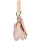 Borsa Saddle Christian Dior in pelle di struzzo e montone rosa