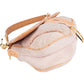 Borsa Saddle Christian Dior in pelle di struzzo e montone rosa
