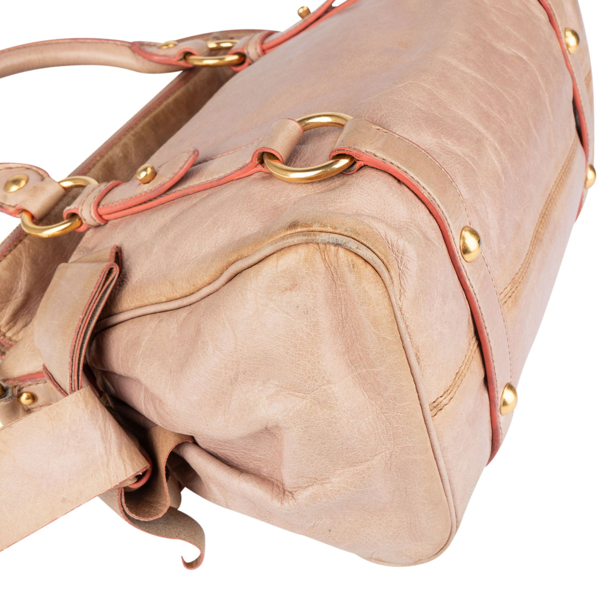 Miu Miu Rosa Leder City Handtasche, Bild 8 von 11