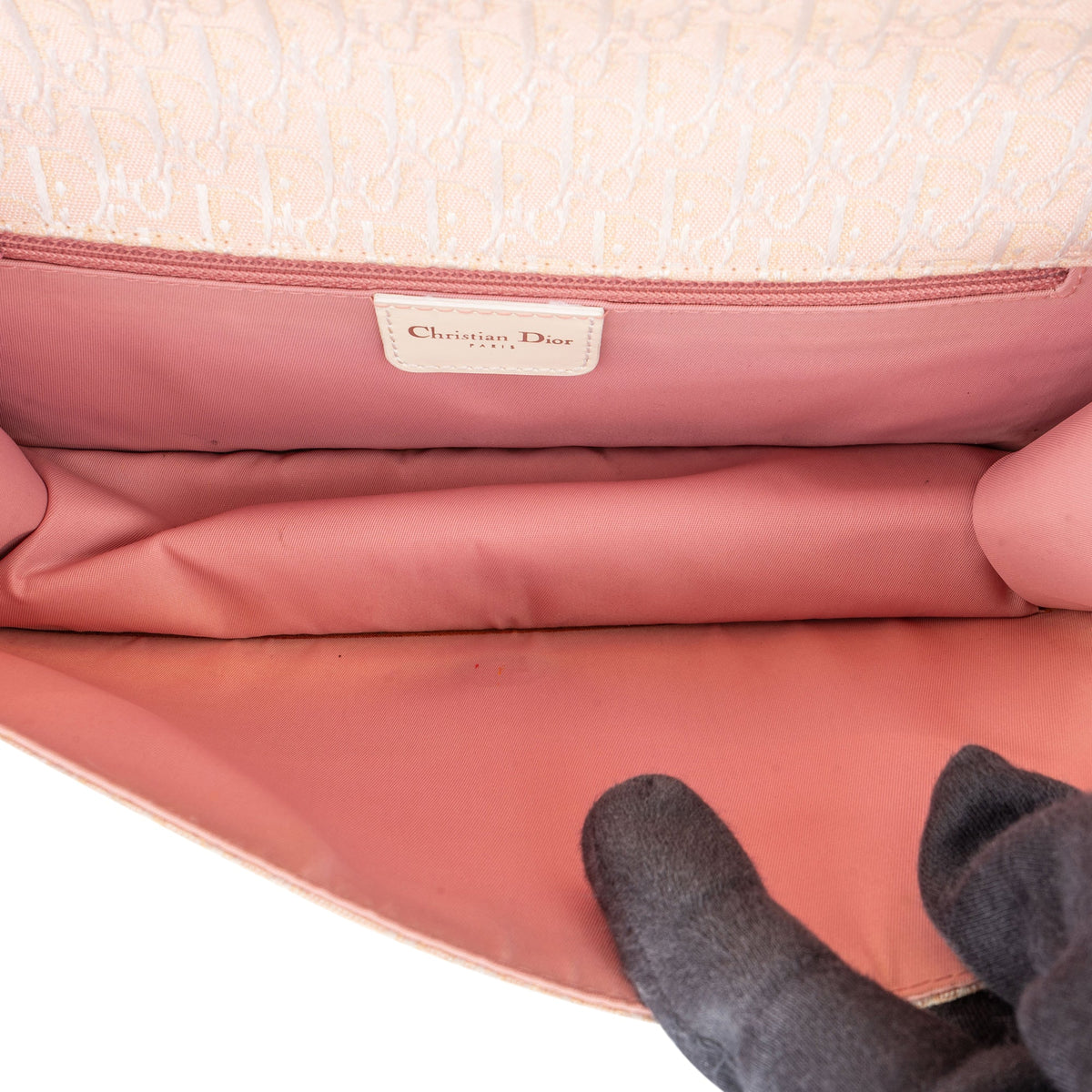 Christian Dior Mini Trotter Monogram Schoudertas