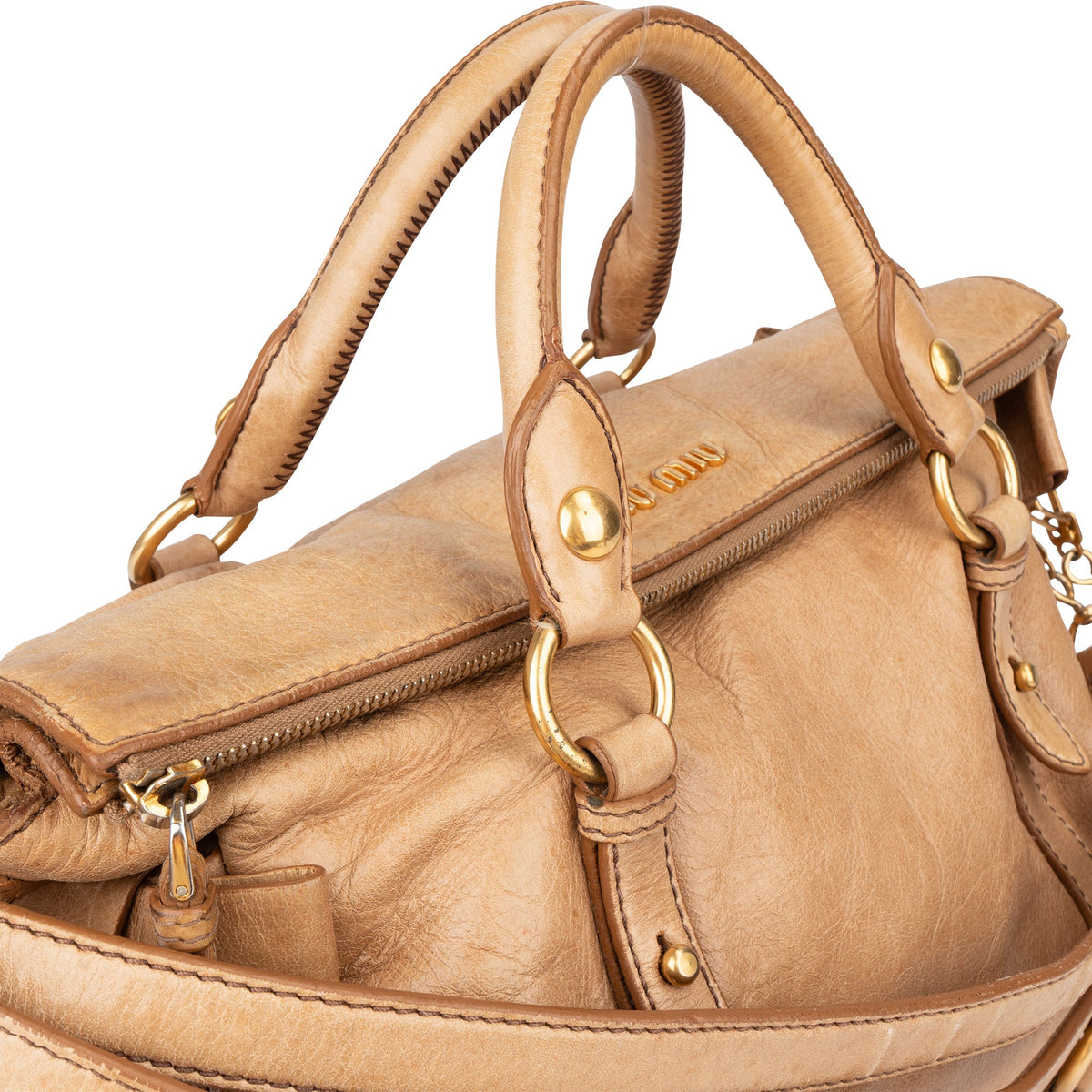 Miu Miu Classic Leder City Handtasche, Bild 2 von 11