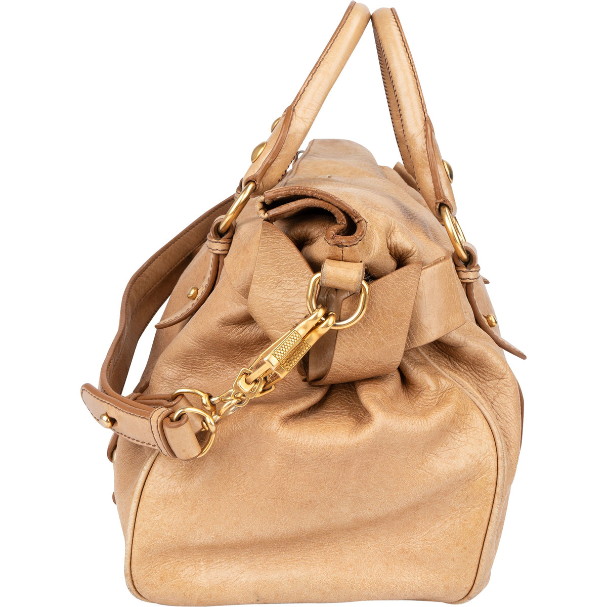 Miu Miu Classic Leder City Handtasche, Bild 5 von 11