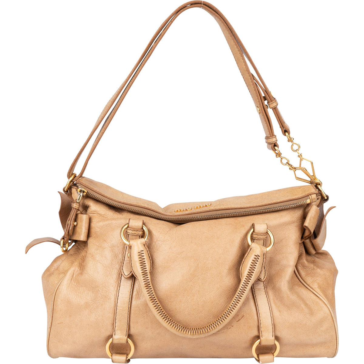 Miu Miu Classic Leder City Handtasche, Bild 6 von 11