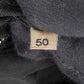 Prada Black Nylon Triangle Twin Pocket Shoulder Bag