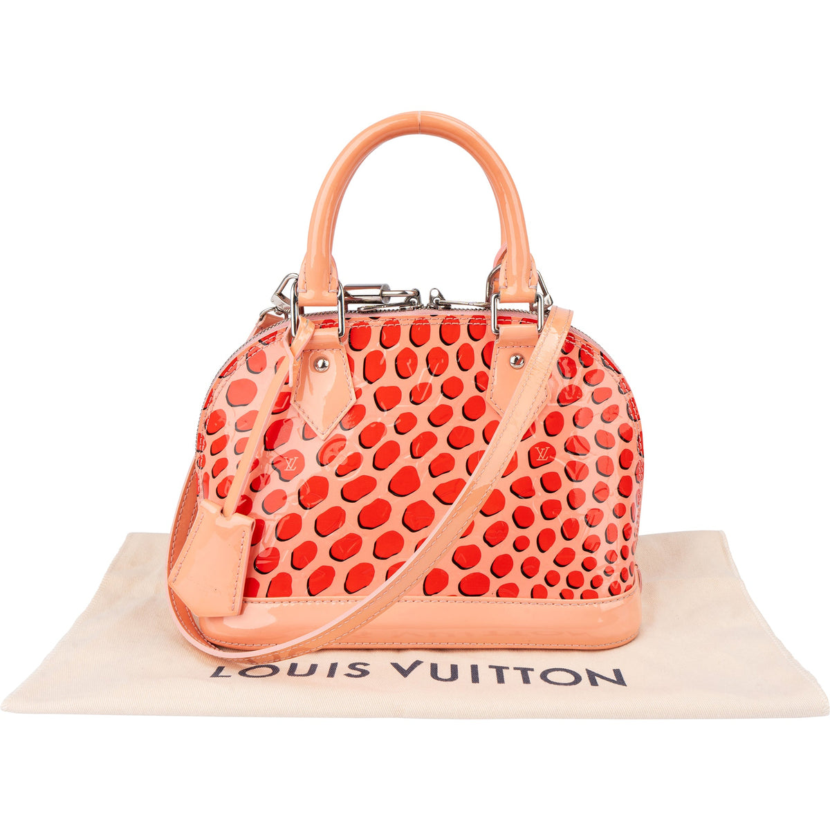 Louis Vuitton Limited Jungle Dots Vernis Monogram Alma BB handtas