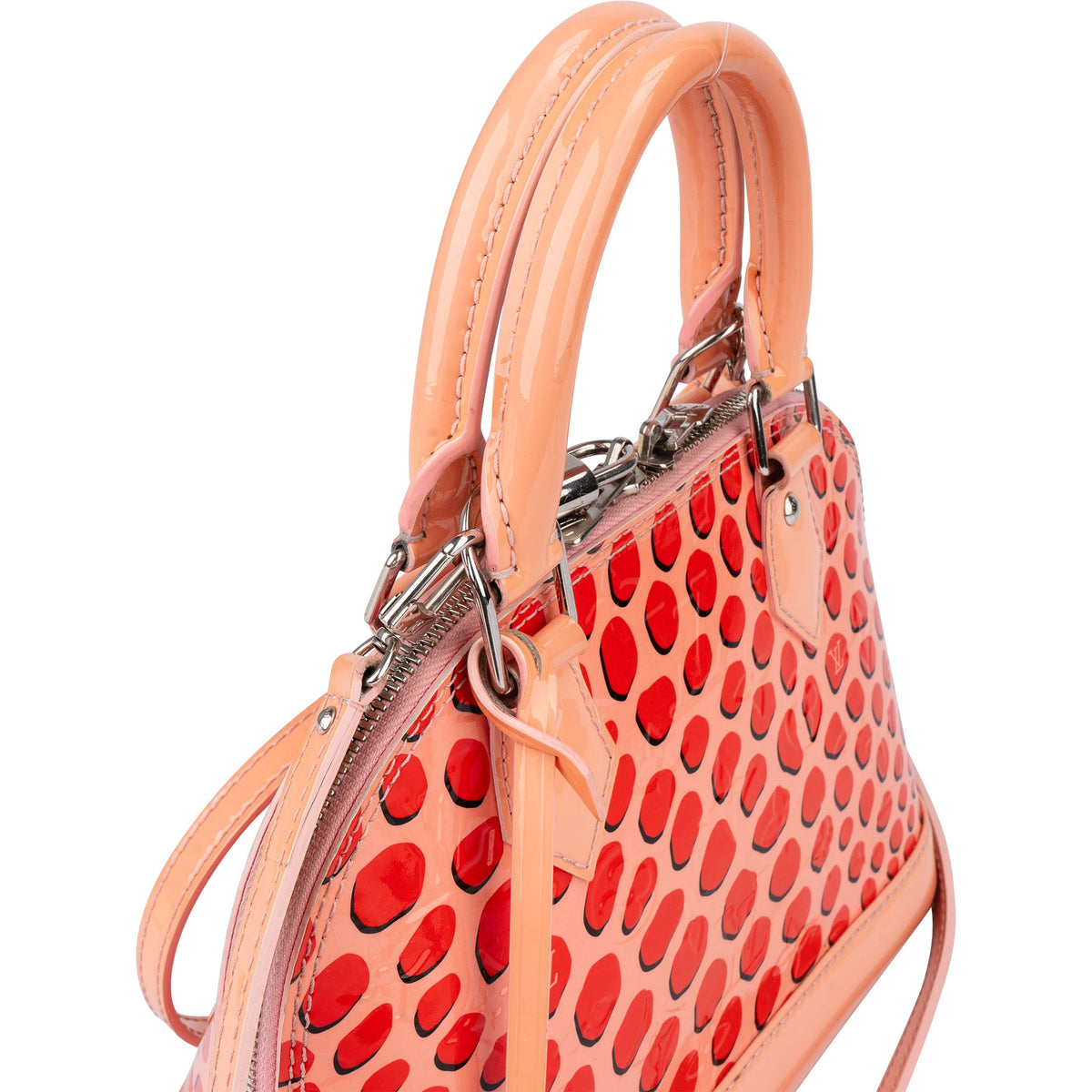 Louis Vuitton Limited Jungle Dots Vernis Monogram Alma BB handtas
