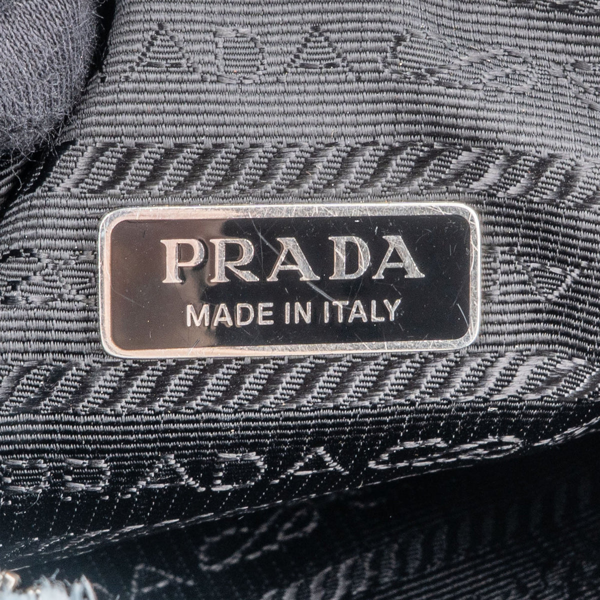 Prada Blau Terry Re-Edition Handtasche, Bild 9 von 10