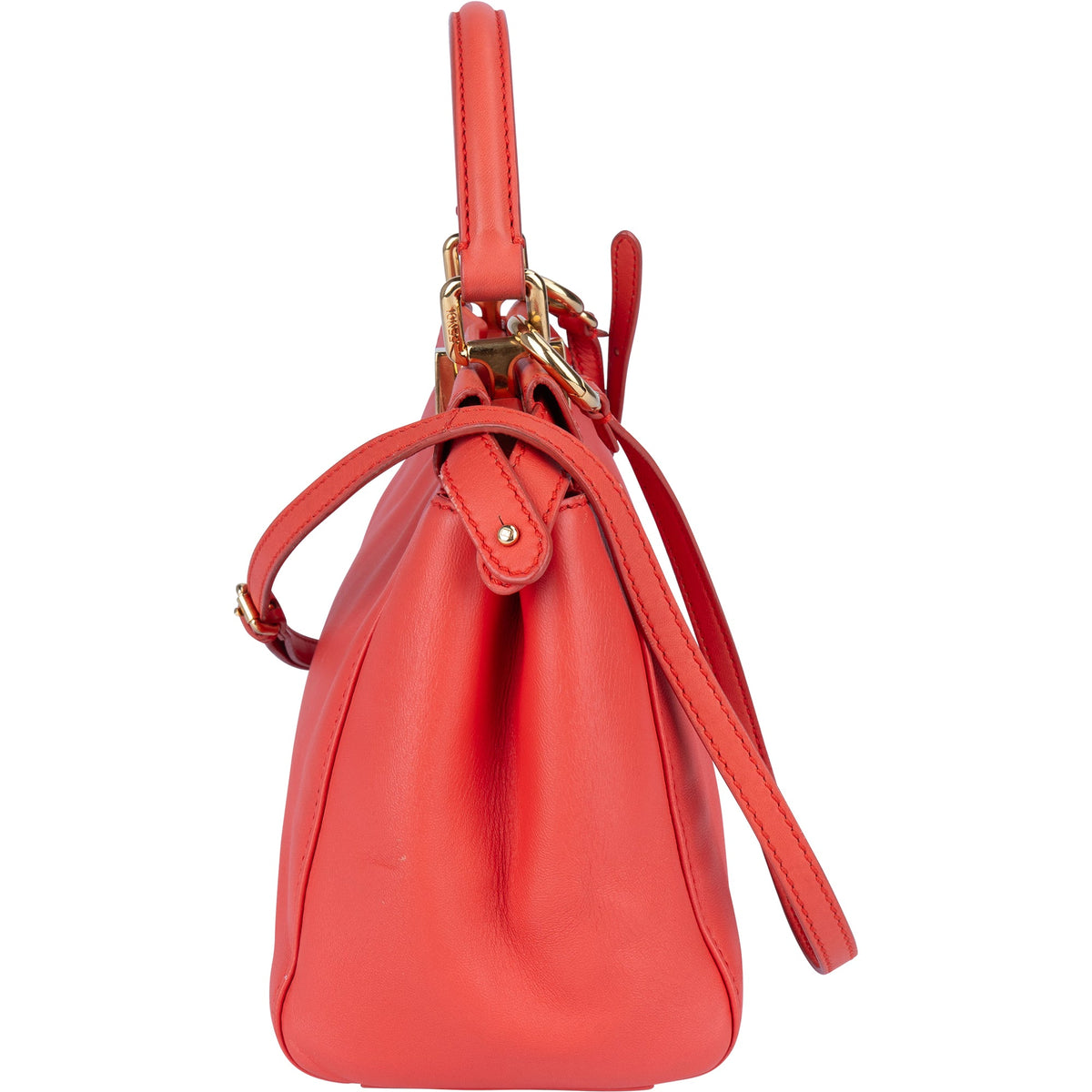 Bolso de mano Mini Peekaboo de piel Fendi