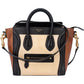 Celine Tricolor Leren Luggage Handtas