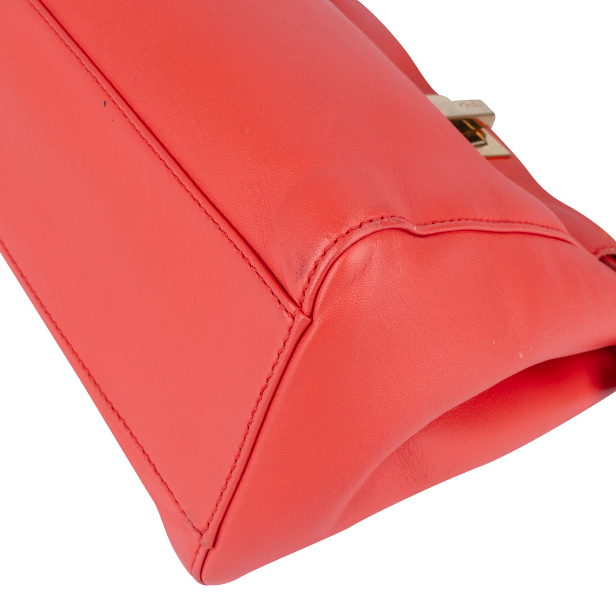 Bolso de mano Mini Peekaboo de piel Fendi