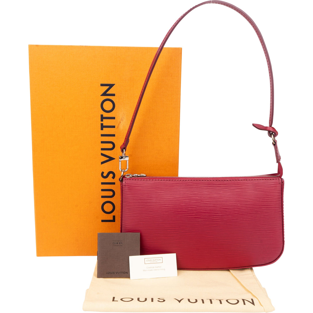 Louis Vuitton Epi-lederen NM Pochette Accessoire schoudertas