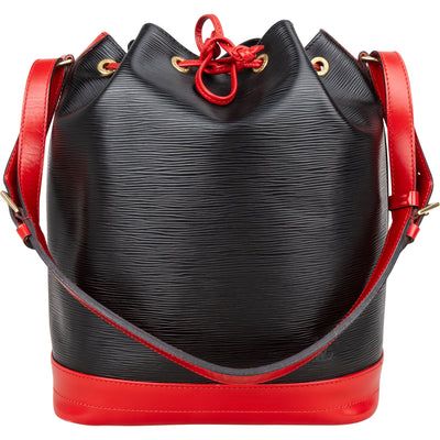 Bolso de hombro Louis Vuitton Sac Noe Grande en piel Epi bicolor