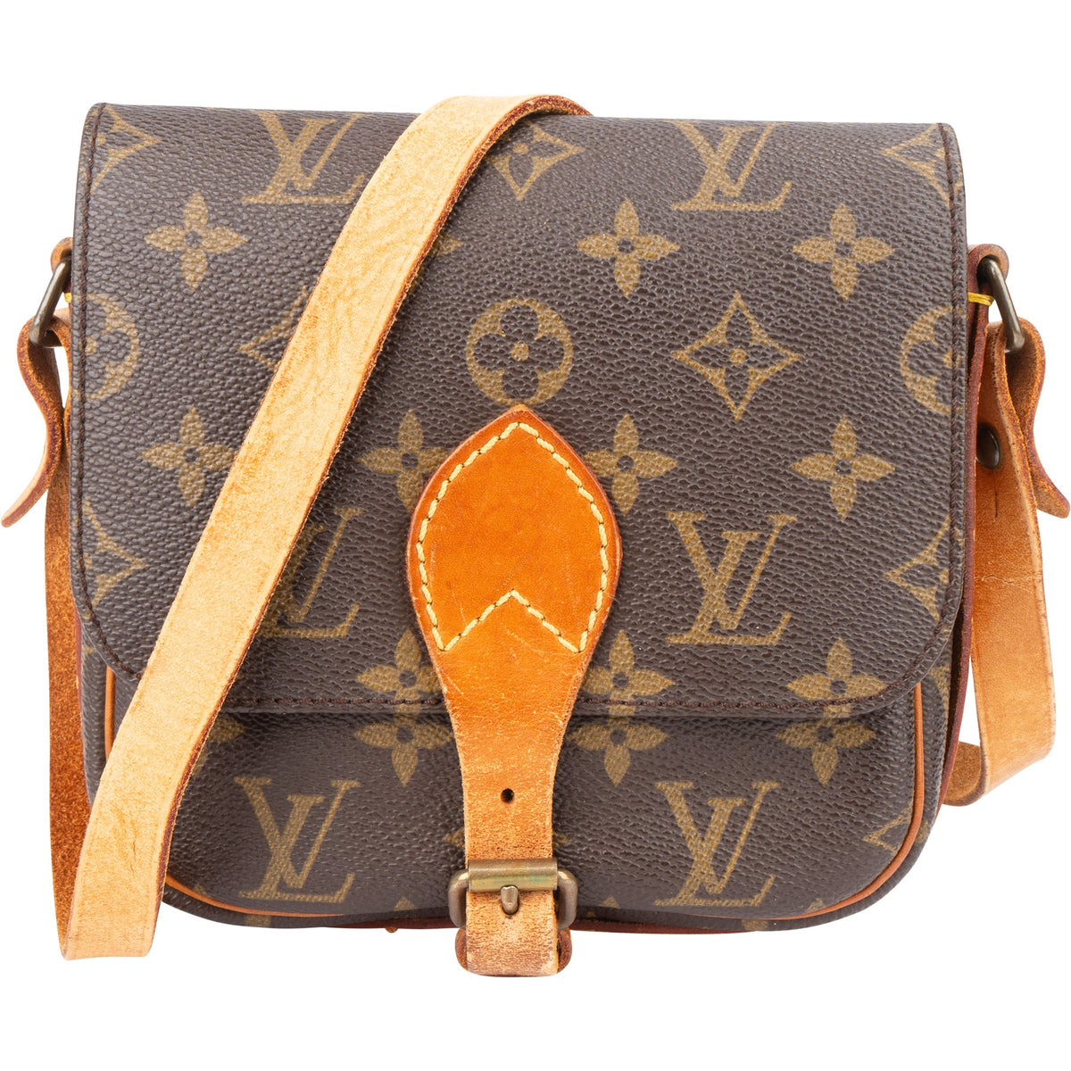 Louis Vuitton Cartouchiere PM aus Monogram Canvas – Vorderansicht