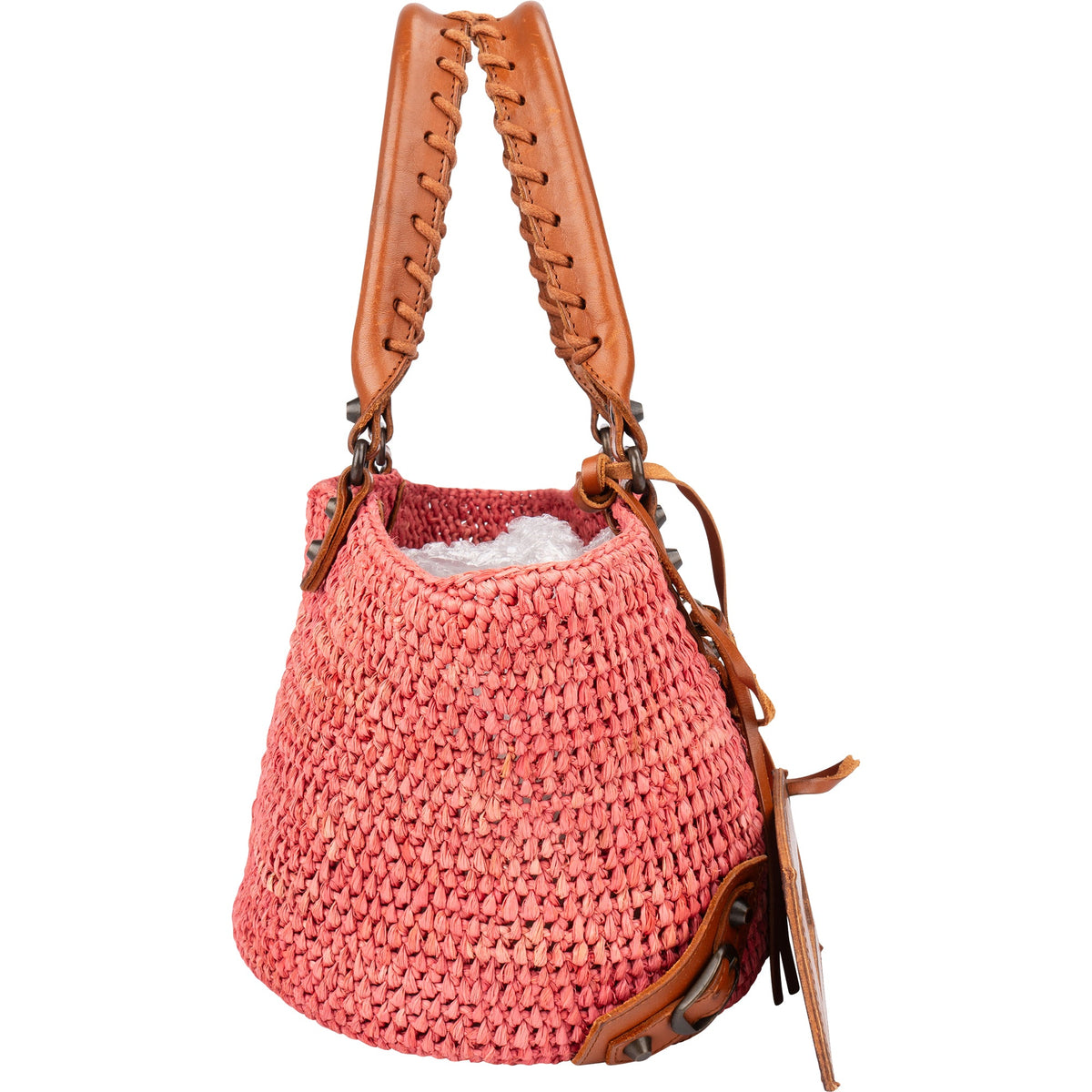 Balenciaga Raffia Panier City Handtasche, Bild 4 von 11