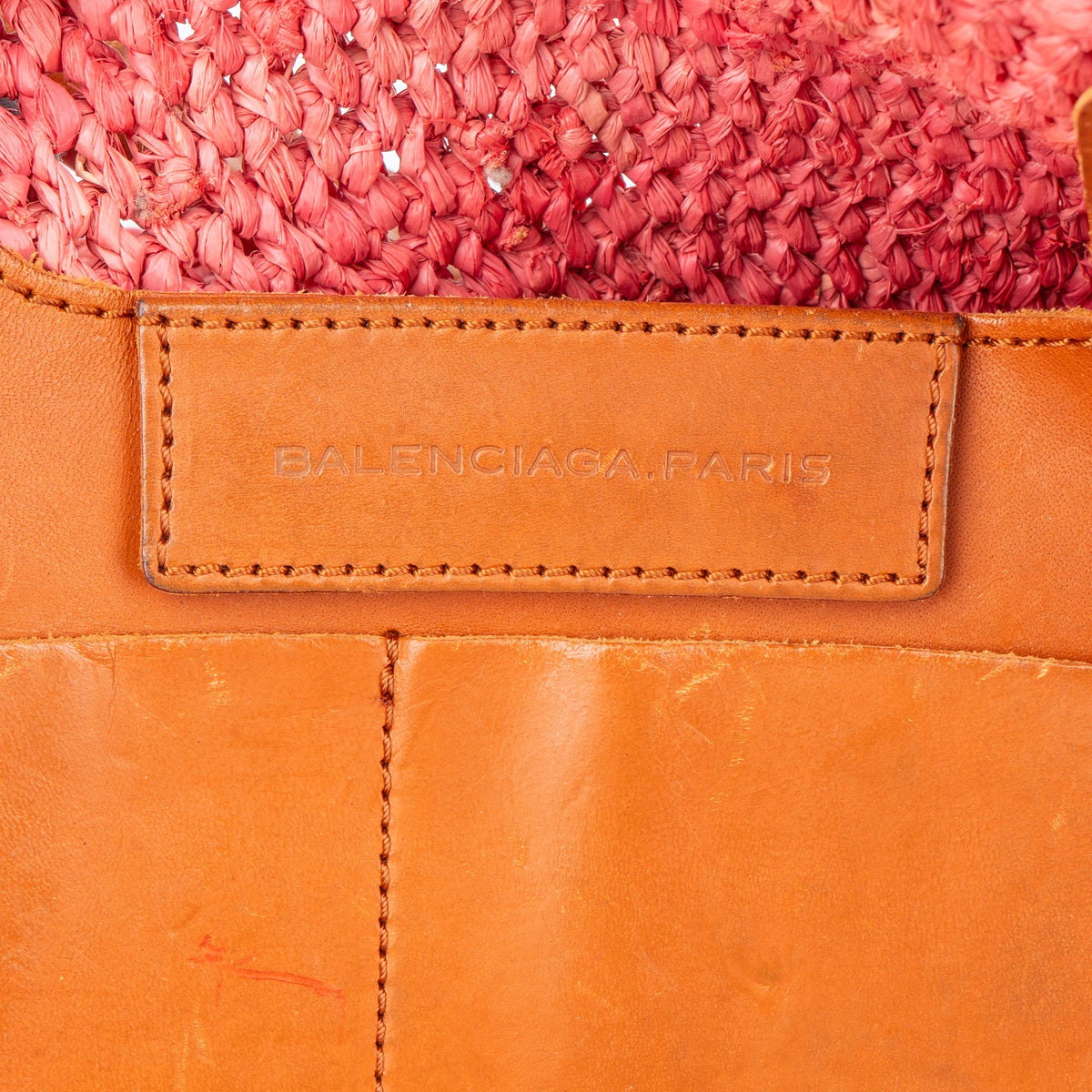 Balenciaga Raffia Panier City Handtasche, Bild 10 von 11