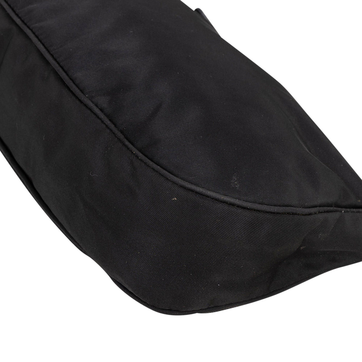 Prada Schwarz Nylon Triangle Schultertasche, Bild 7 von 10