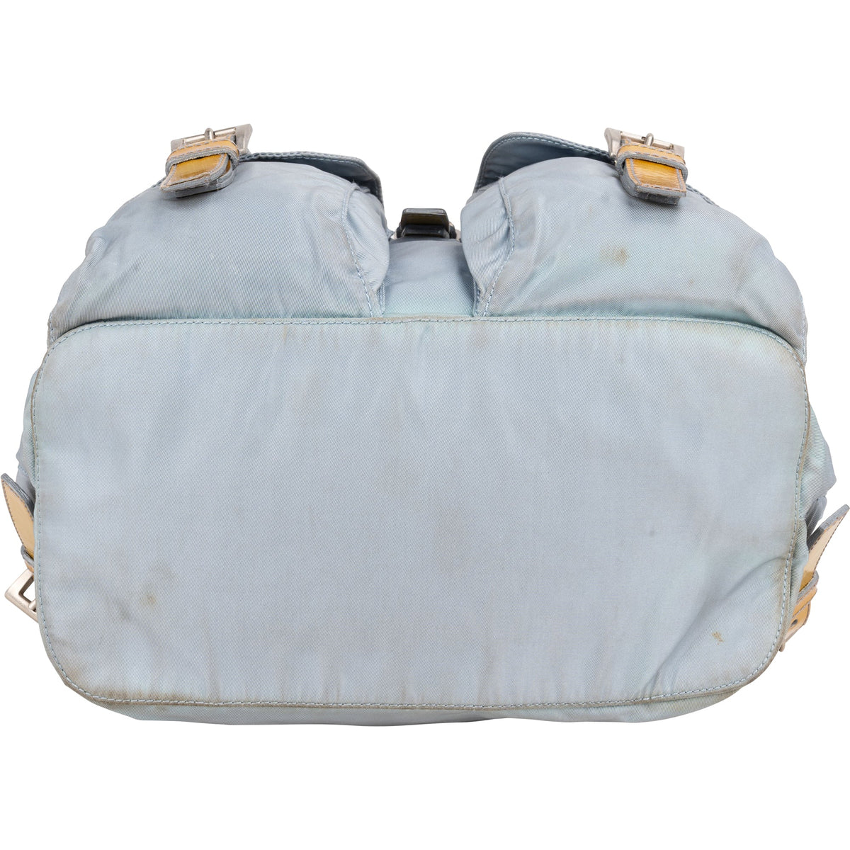 Prada Blau Nylon Triangle Rucksack, Bild 5 von 10