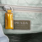 Prada Blau Nylon Triangle Rucksack, Bild 9 von 10