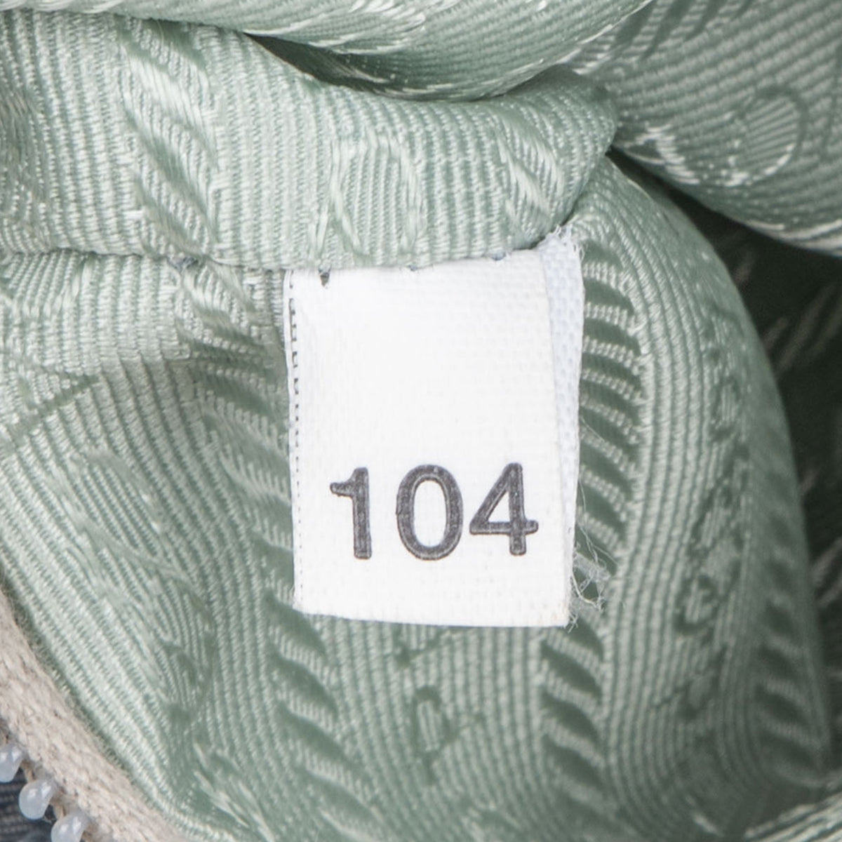 Prada Blau Nylon Triangle Rucksack, Bild 10 von 10