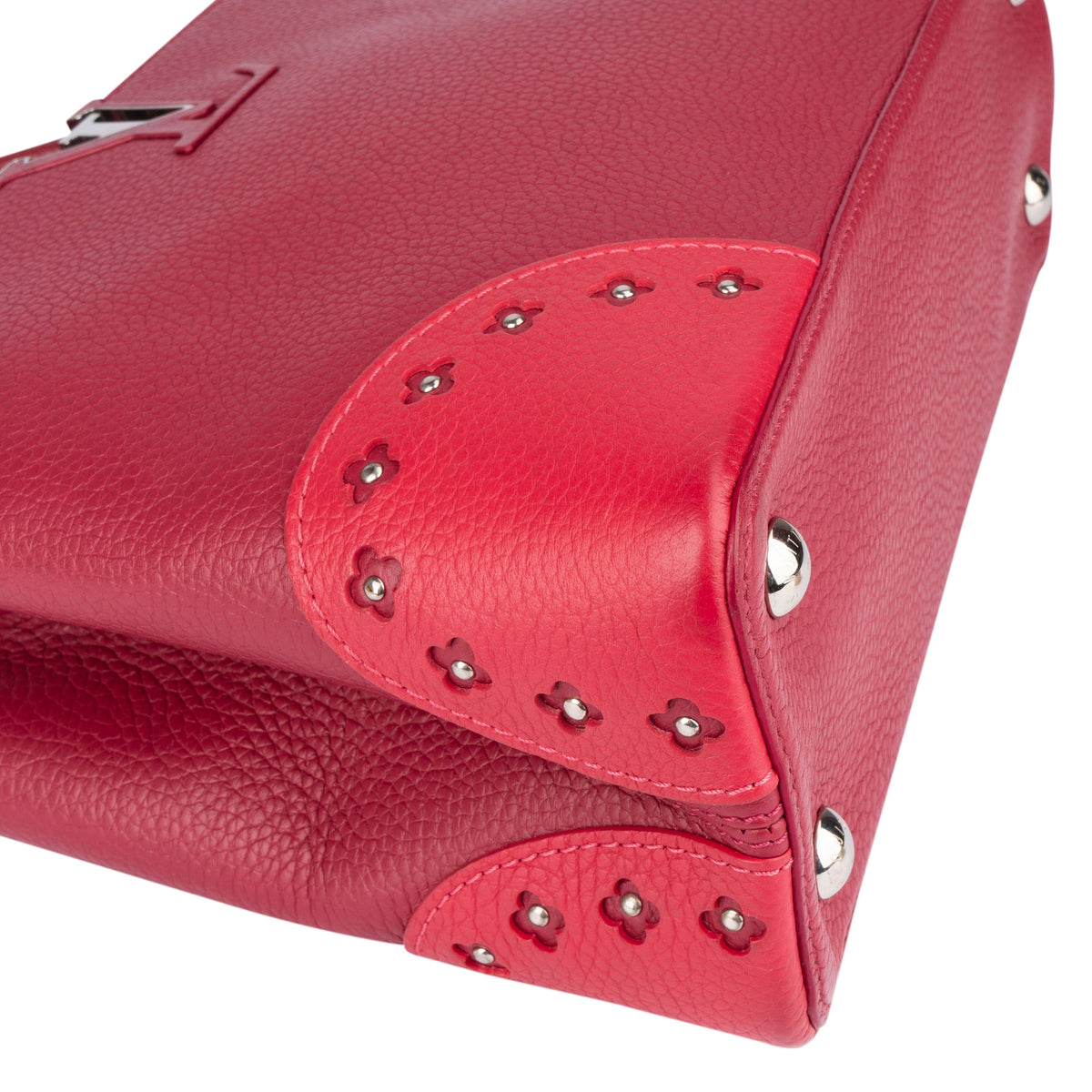 Louis Vuitton Taurillon lederen Capucines MM handtas
