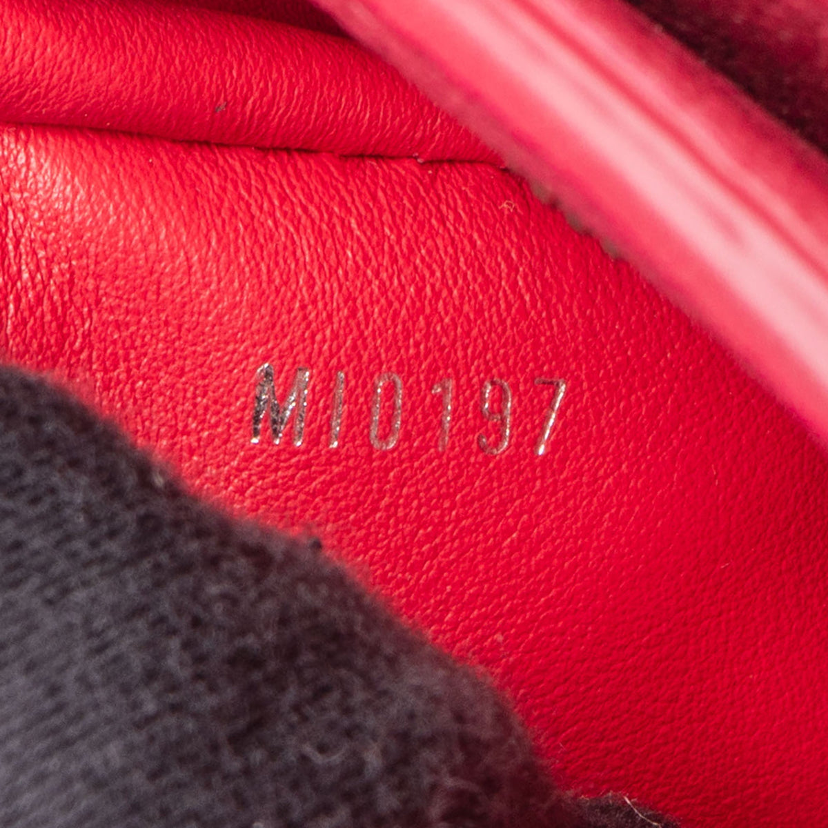 Louis Vuitton Taurillon lederen Capucines MM handtas