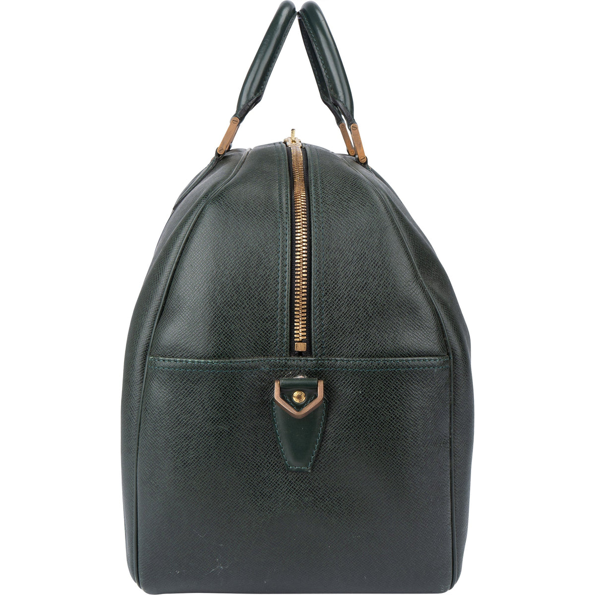 Louis Vuitton Kendall 45 aus grünem Taiga-Leder – Ansicht 5
