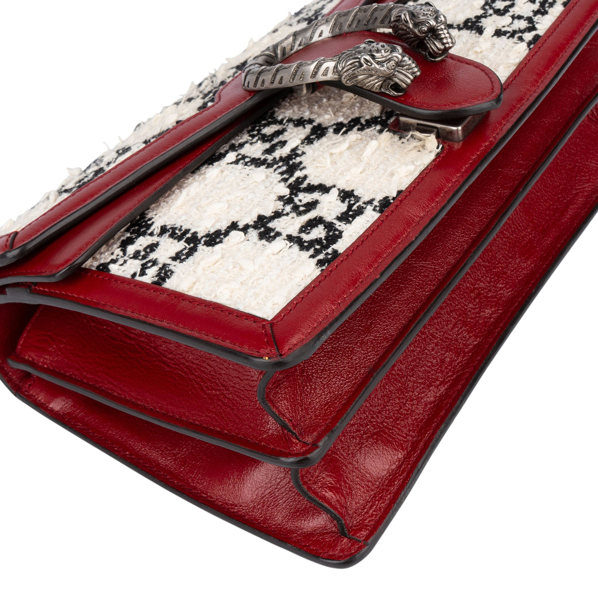 Sac à bandoulière Dionysus en tweed monogramme GG de Gucci