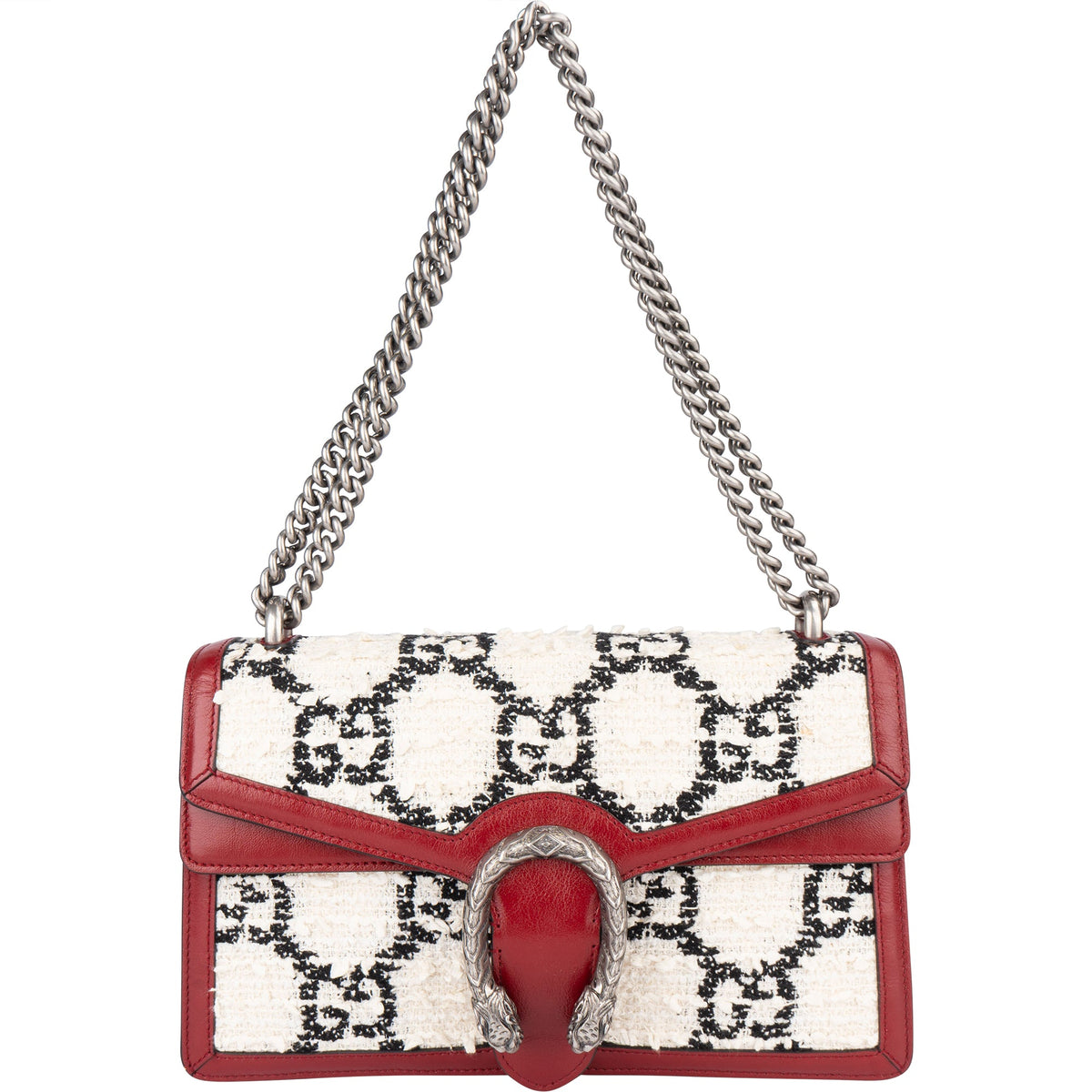 Sac à bandoulière Dionysus en tweed monogramme GG de Gucci