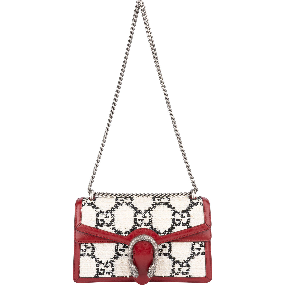 Sac à bandoulière Dionysus en tweed monogramme GG de Gucci