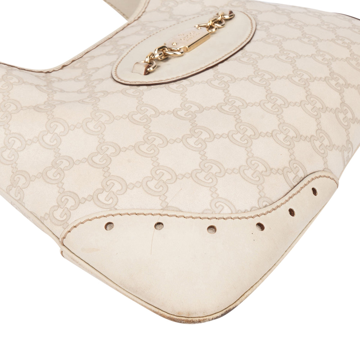 Gucci Leder GG Monogram Jackie Handtasche, Bild 7 von 10