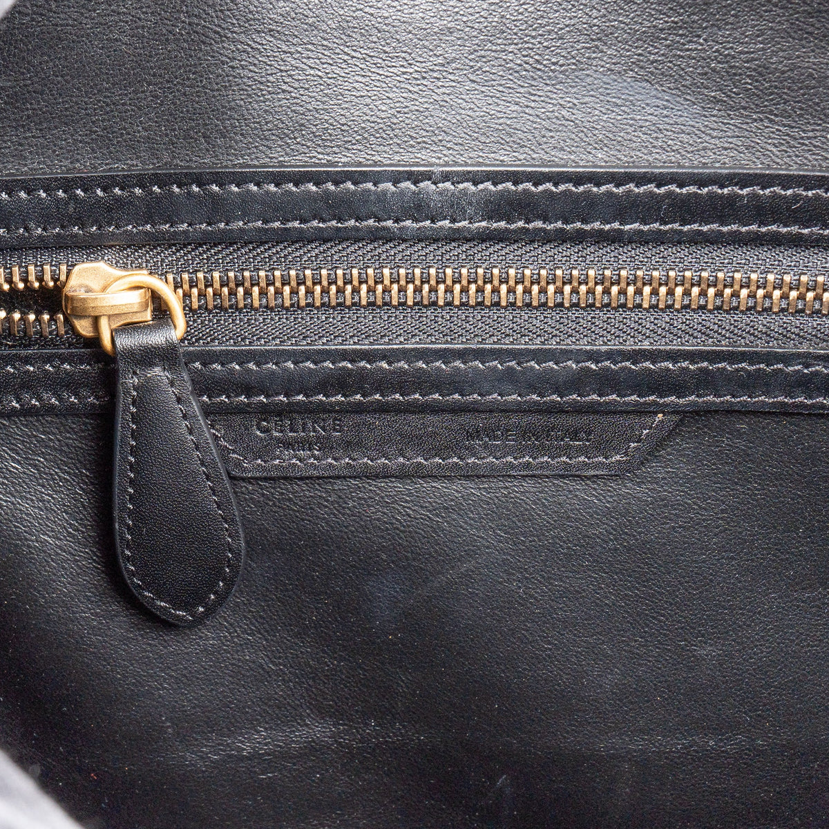 Borsa a mano Céline Luggage in pelle tricolore