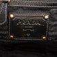 Prada Black Nylon Zipper Handbag