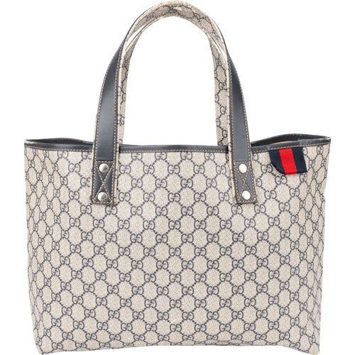 Gucci Canvas GG Monogram Sherry Line Handbag