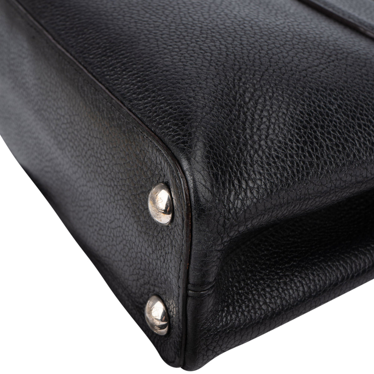 Sac à main Capucines BB en cuir Taurillon noir Louis Vuitton