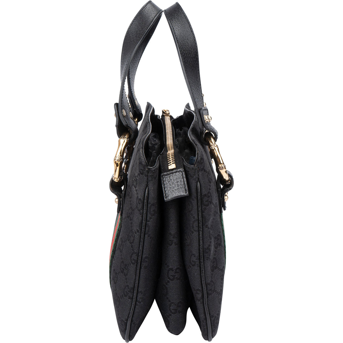 Gucci GG Monogram Bamboo Handtasche, Bild 6 von 12