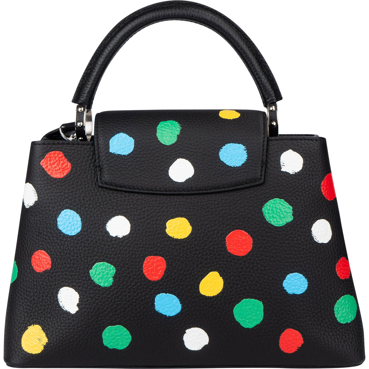 Bolso Capucines MM Louis Vuitton x Yayoi Kusama con lunares