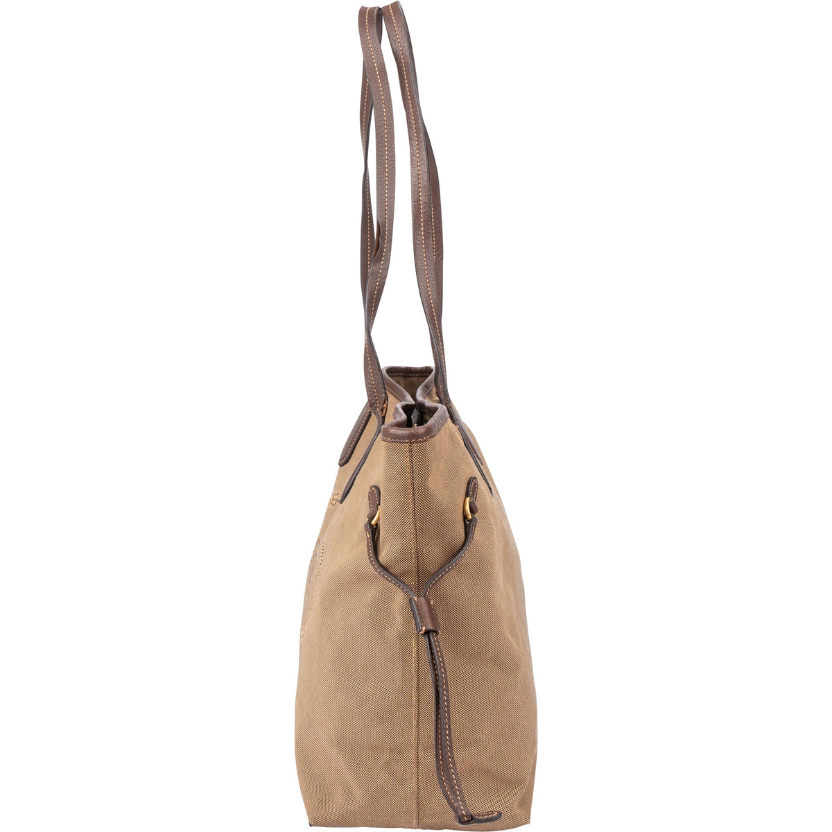 Prada City aus braunem Jacquard – Ansicht 5