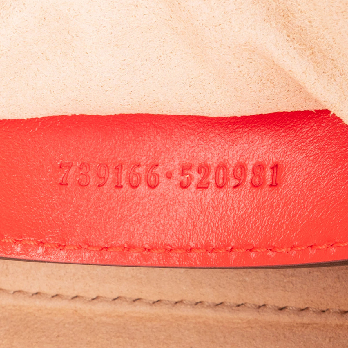 Borsa a spalla Marmont in pelle rossa Gucci