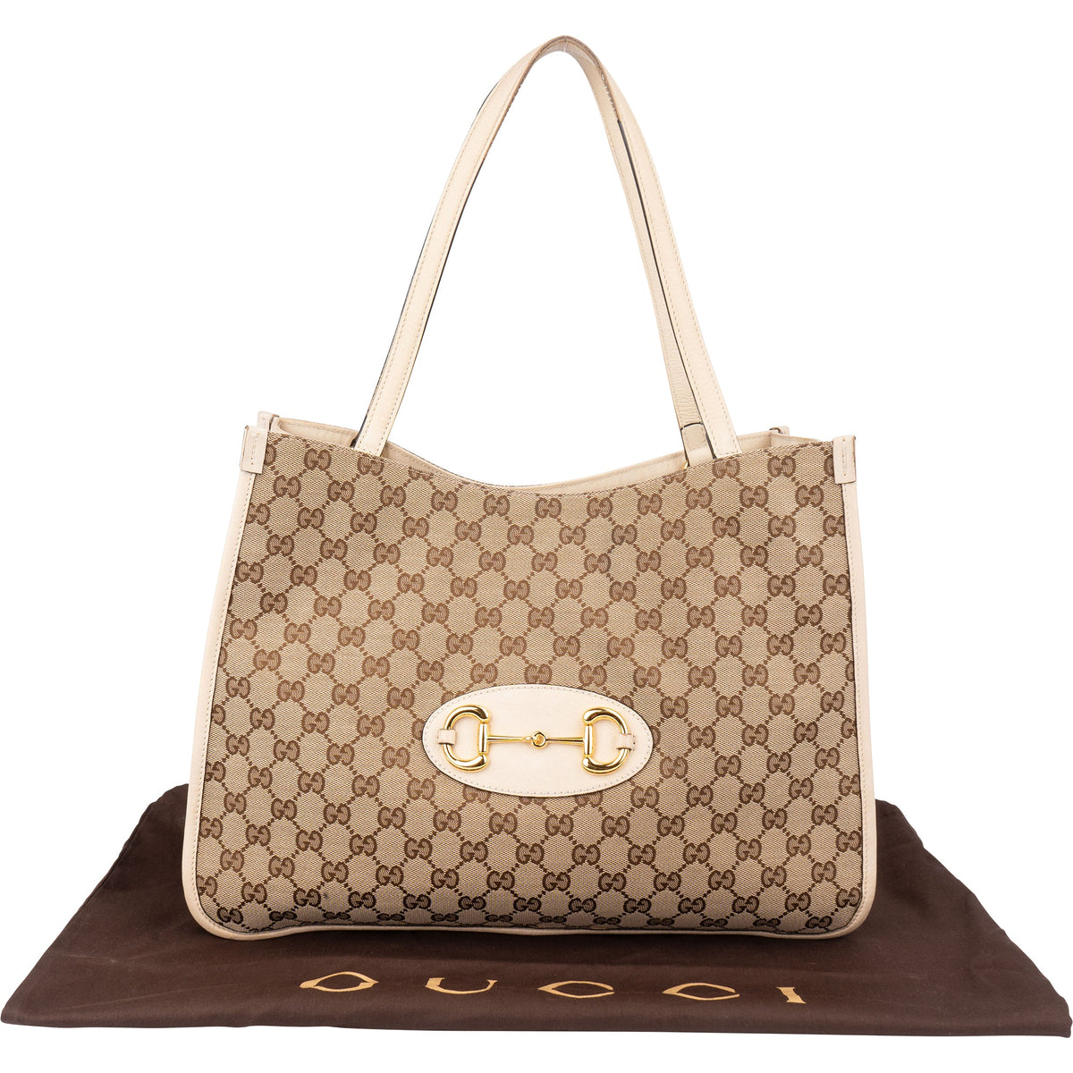 Gucci GG Monogram Horsebit Handtasche, Bild 2 von 14