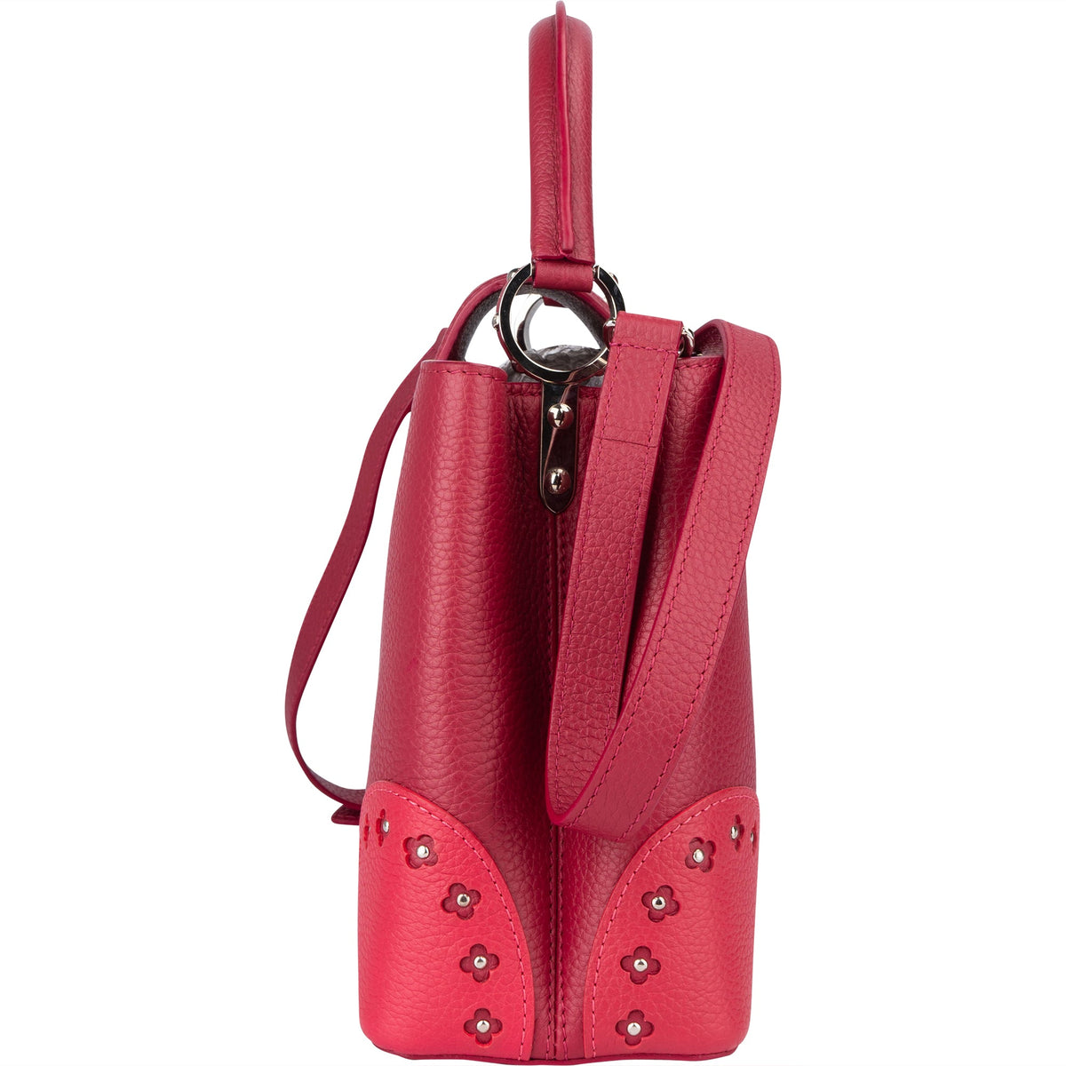 Bolso Louis Vuitton Capucines MM de piel Taurillon en rosa de edición limitada