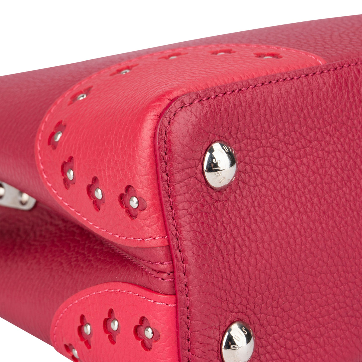 Bolso Louis Vuitton Capucines MM de piel Taurillon en rosa de edición limitada