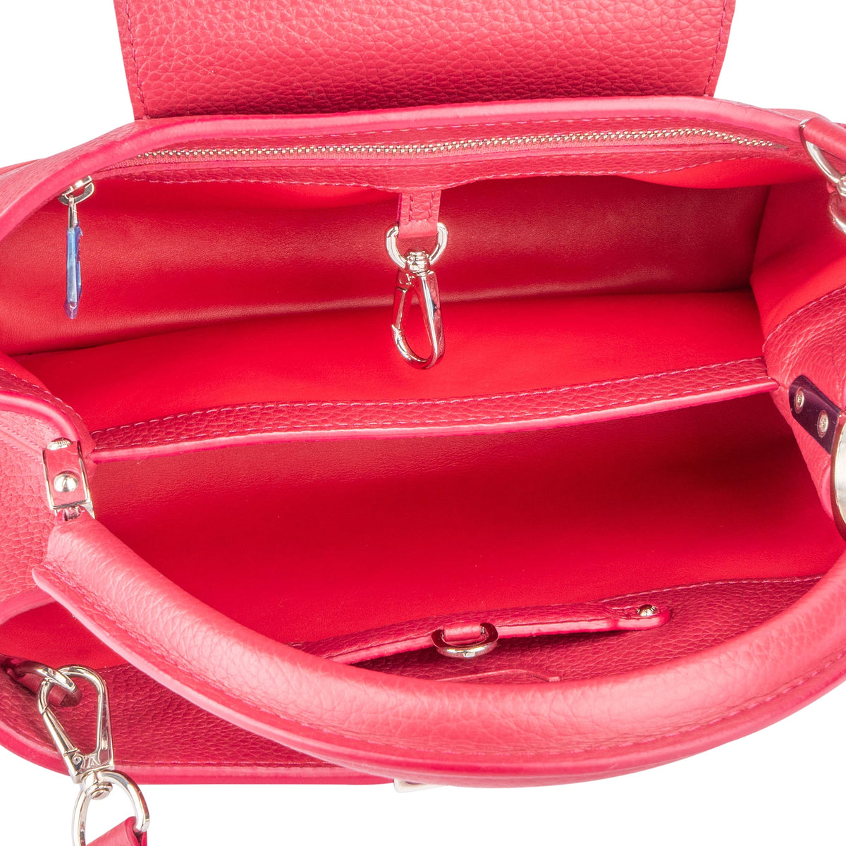 Bolso Louis Vuitton Capucines MM de piel Taurillon en rosa de edición limitada