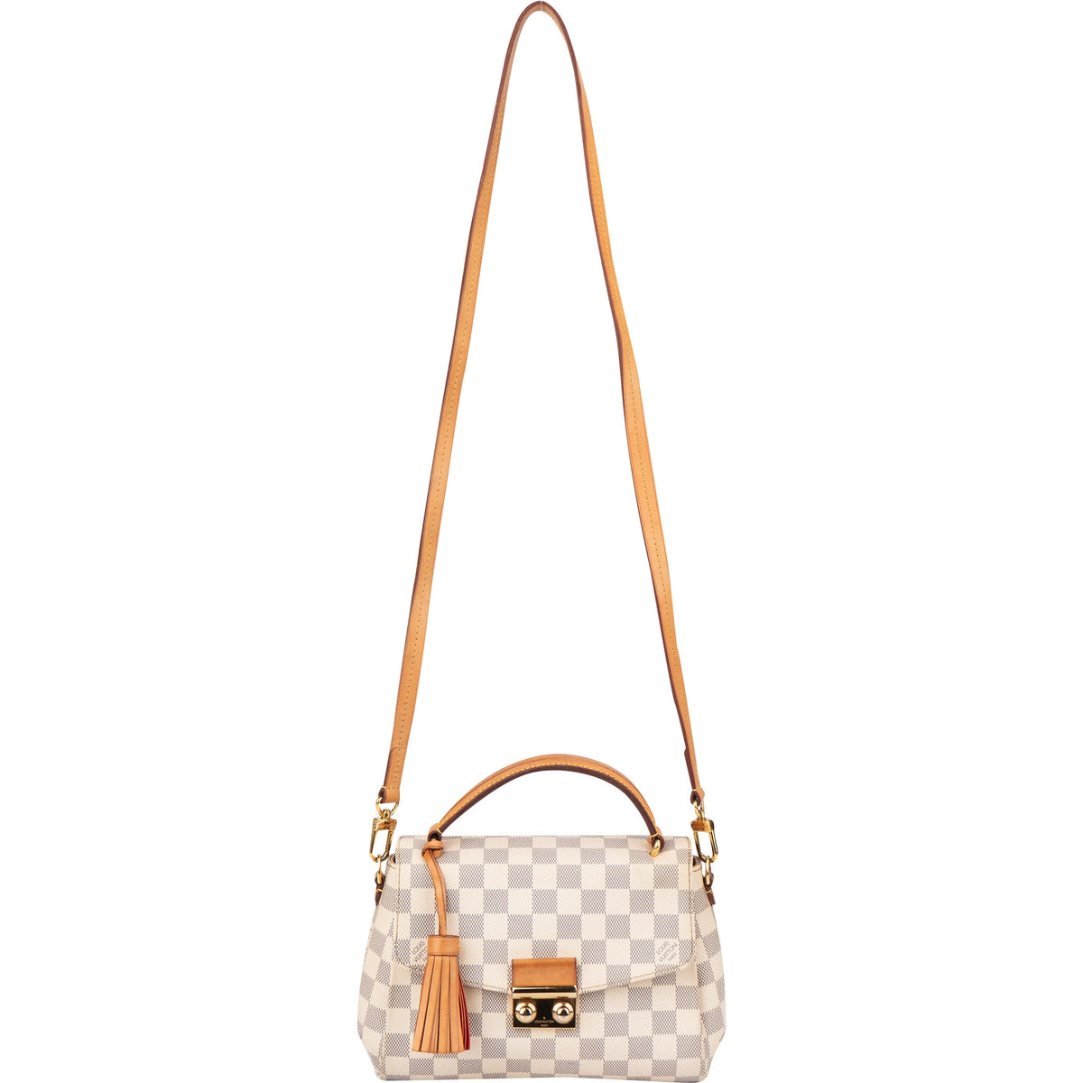 Louis Vuitton Damier Azur Monogram Croisette Handtasche, Bild 7 von 13