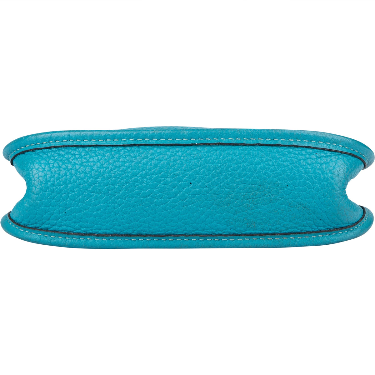 Borsa a tracolla Hermès Evelyne 16 in Taurillon Clemence blu