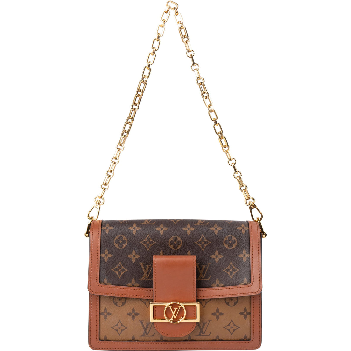Bolso de hombro Louis Vuitton Dauphine MM Autres en lona Monogram