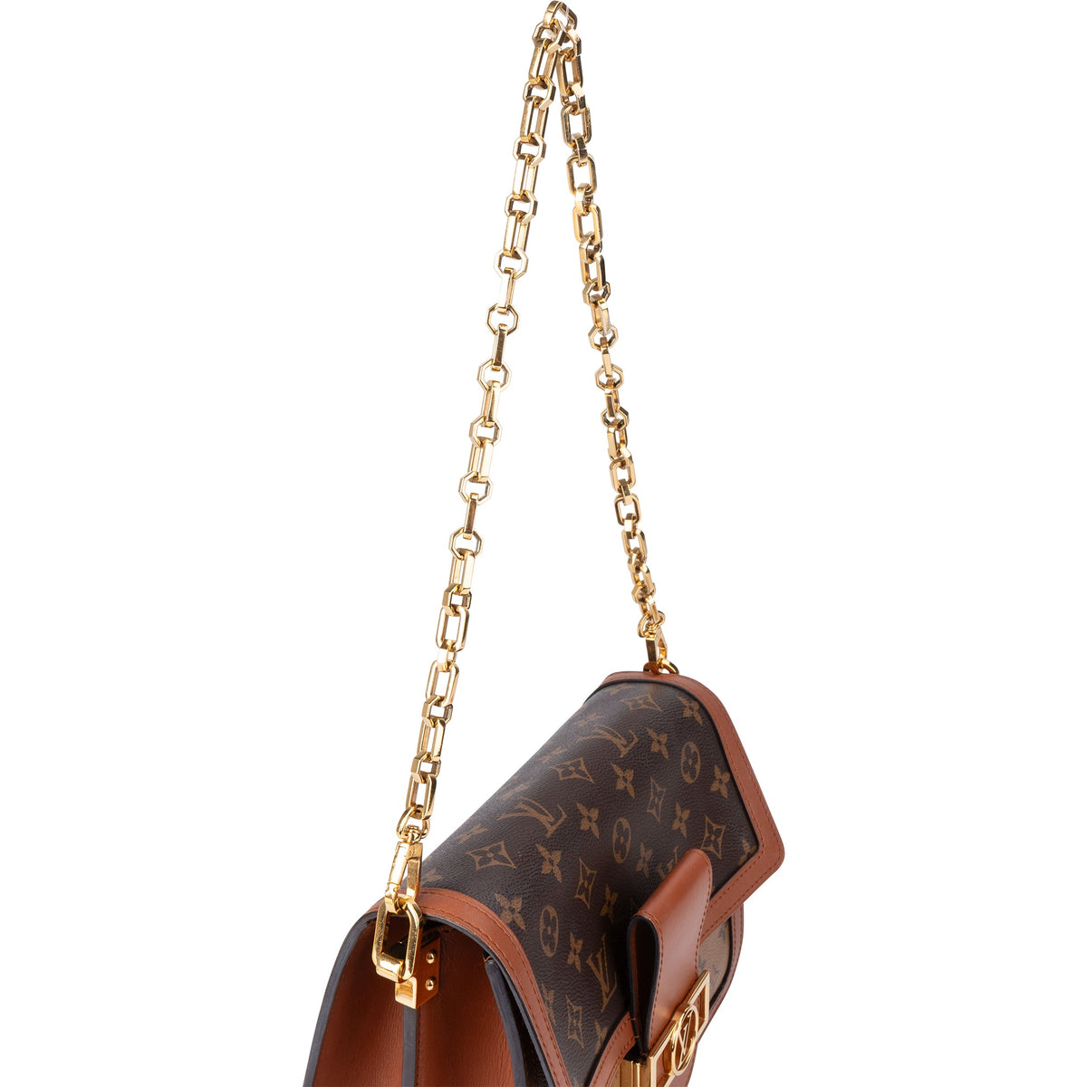 Borsa a spalla Louis Vuitton Dauphine MM in tela Monogram Autres