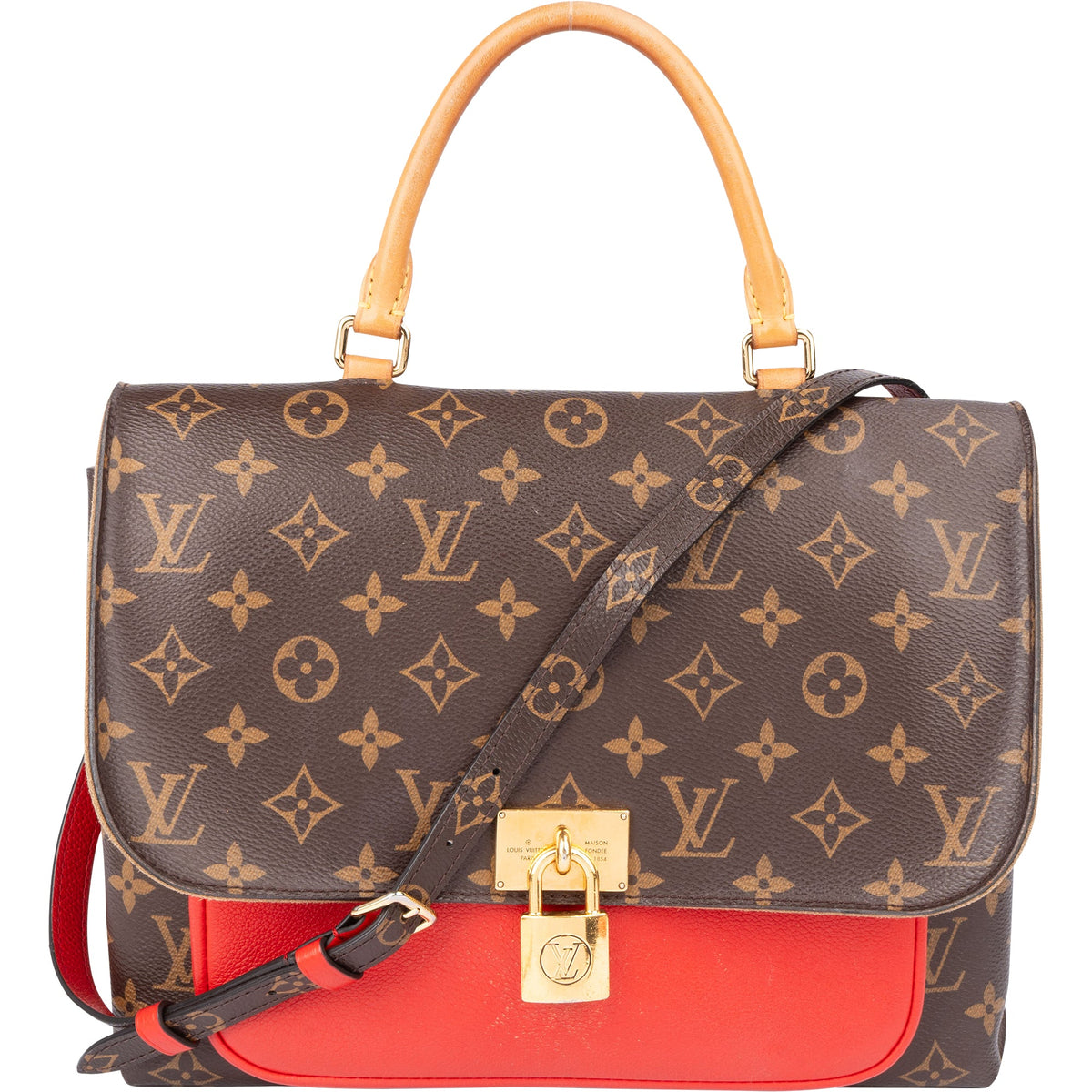 Borsa a mano Louis Vuitton in tela Monogram Marignan