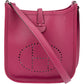 Borsa a tracolla Hermès Evelyne 16 in pelle Epsom rosa