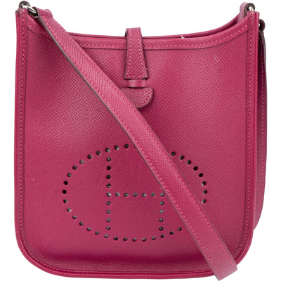 Hermès Epsom Evelyne 16 Umhängetasche in Rosa