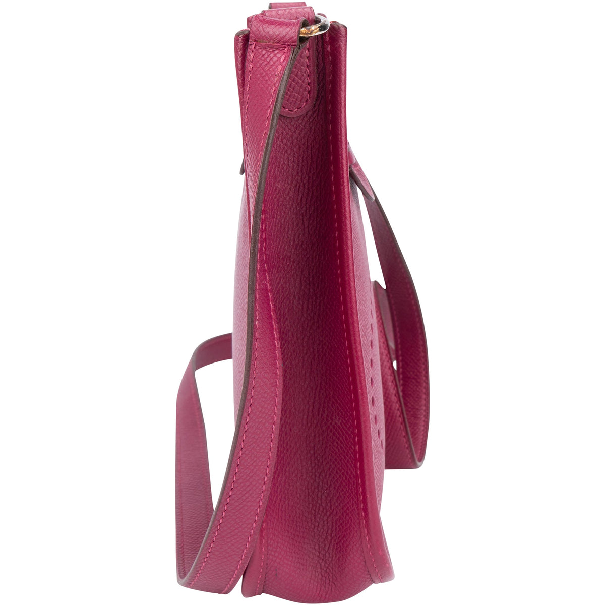 Borsa a tracolla Hermès Evelyne 16 in pelle Epsom rosa